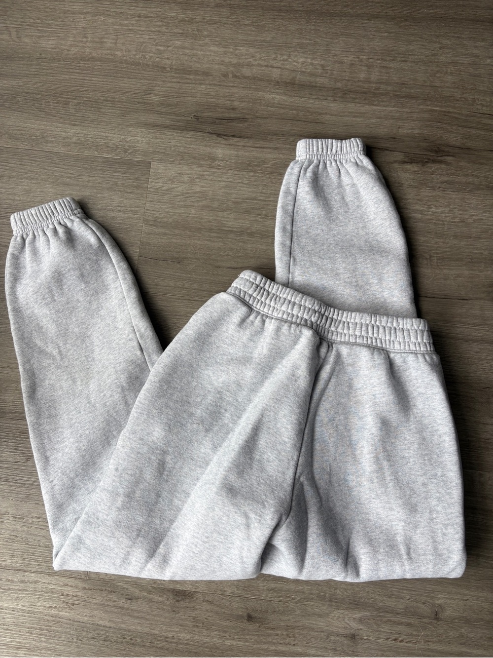 Abercrombie & Fitch Sunday Sweatpant Fleece Joggers Light Grey - Picture 8 of 11